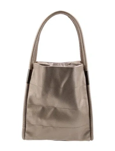 Pre-owned Neiman Marcus Leather Bucket Bag