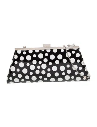 Pre-owned Neiman Marcus Leather Clutch In Black