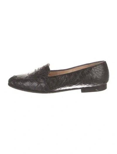 Pre-owned Neiman Marcus Leather Loafers In Multi