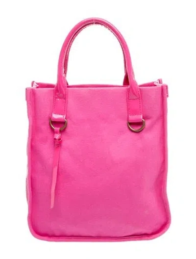Pre-owned Neiman Marcus Leather Top Handle Bag In Pink