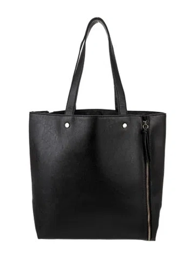 Pre-owned Neiman Marcus Leather Tote In Black