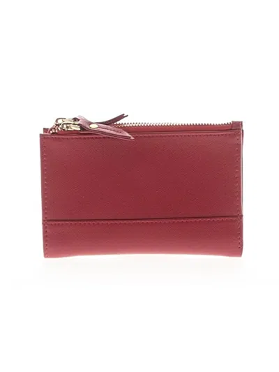 Pre-owned Neiman Marcus Leather Wallet In Burgundy