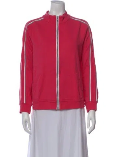 Pre-owned Neiman Marcus Long Sleeve Top In Pink