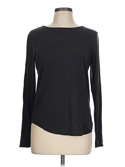 Pre-owned Neiman Marcus Long Sleeve T-shirt In Black