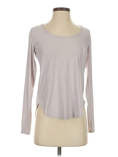 Pre-owned Neiman Marcus Long Sleeve T-shirt In Gray
