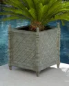 Neiman Marcus Lucia Planter In Petina Vertigris