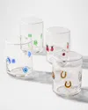 Neiman Marcus Lucky Charms 20 Oz. Tumblers, Set Of 4