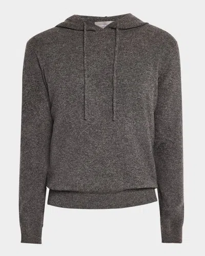 Neiman Marcus Men's Cashmere Hoodie In Char