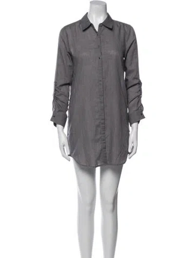 Pre-owned Neiman Marcus Mini Dress In Blue