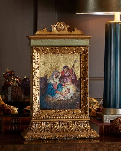 Neiman Marcus Nativity Tabernacle Christmas Decor