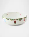 Neiman Marcus Nutcracker Serving Bowl, 11.8" In White
