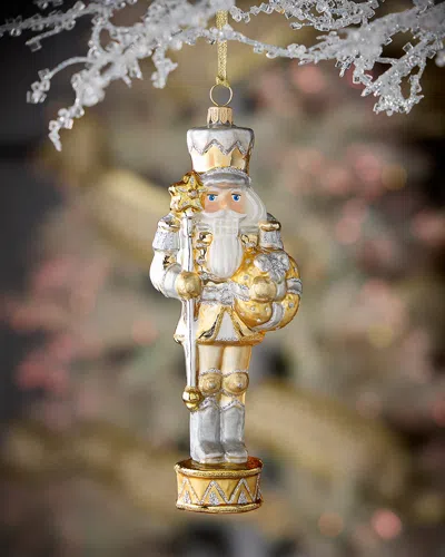 Neiman Marcus Nutcracker With Stick Ornament