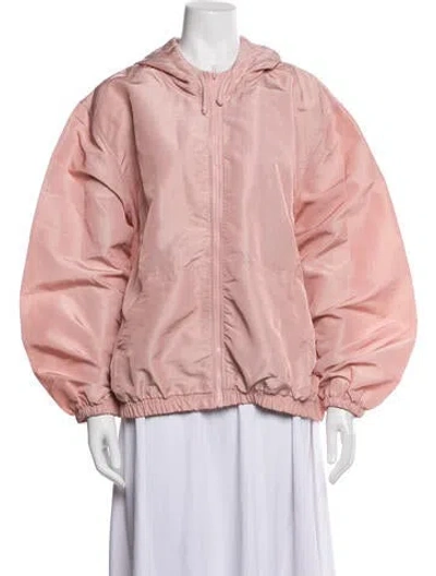Pre-owned Neiman Marcus Nylon Jacket In Pink