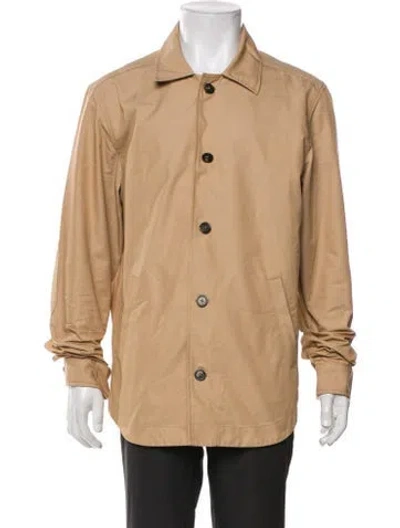 Pre-owned Neiman Marcus Overcoat In Neutral