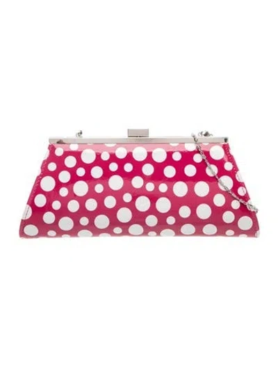 Pre-owned Neiman Marcus Patent Leather Clutch In Pink