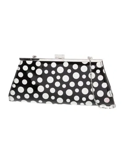 Pre-owned Neiman Marcus Patent Leather Crossbody Bag In Black