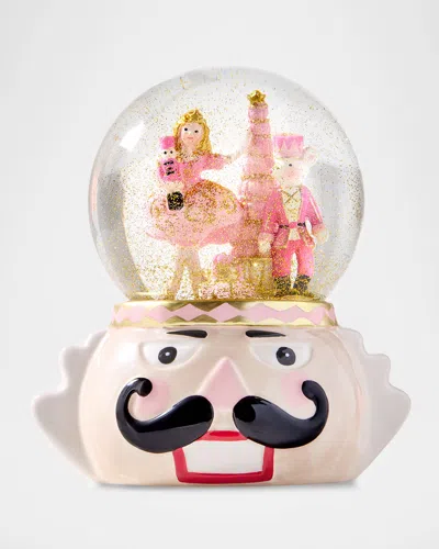 Neiman Marcus Pink Nutcracker Snow Globe