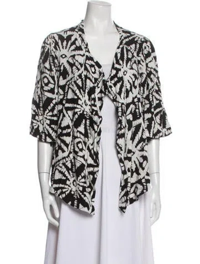 Pre-owned Neiman Marcus Printed Evening Jacket In Multi