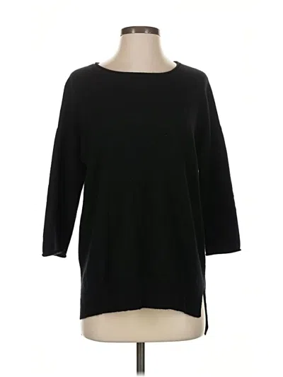 Pre-owned Neiman Marcus Pullover Sweater In Black