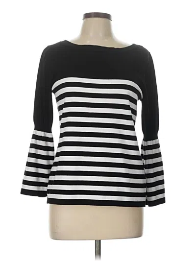Pre-owned Neiman Marcus Pullover Sweater In Black
