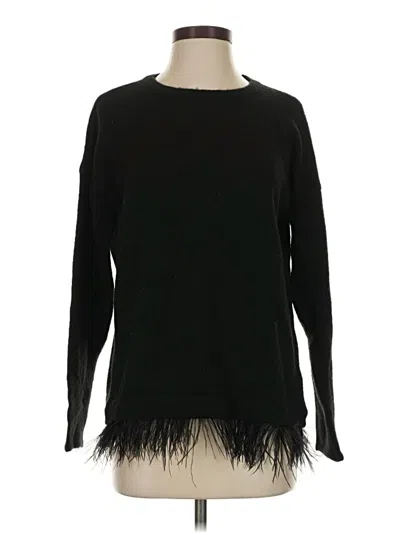 Pre-owned Neiman Marcus Pullover Sweater In Black