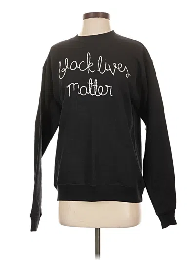 Pre-owned Neiman Marcus Pullover Sweater In Black