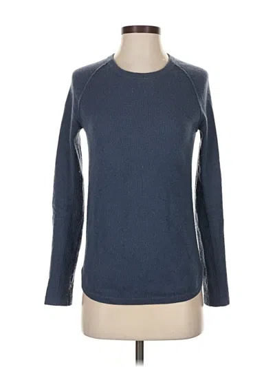 Pre-owned Neiman Marcus Pullover Sweater In Blue