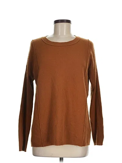 Pre-owned Neiman Marcus Pullover Sweater In Brown