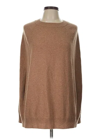 Pre-owned Neiman Marcus Pullover Sweater In Brown