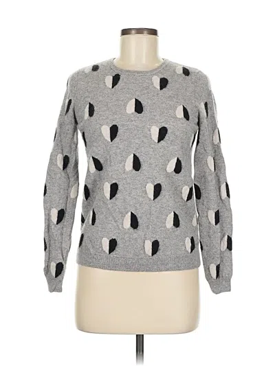 Pre-owned Neiman Marcus Pullover Sweater In Gray