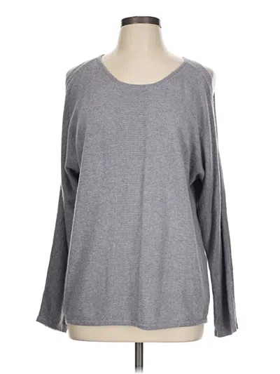 Pre-owned Neiman Marcus Pullover Sweater In Gray