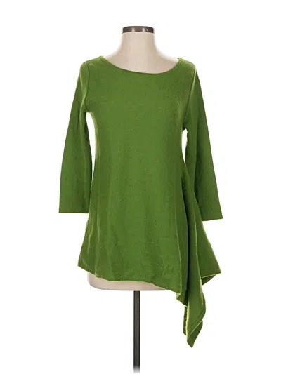 Pre-owned Neiman Marcus Pullover Sweater In Green