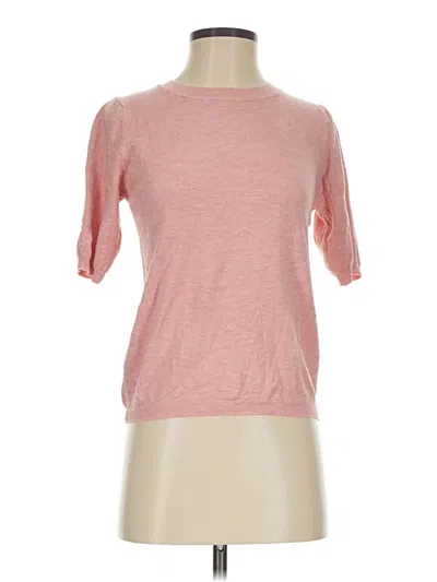 Pre-owned Neiman Marcus Pullover Sweater In Pink