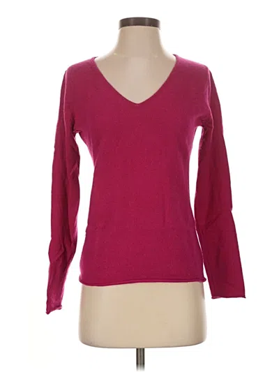 Pre-owned Neiman Marcus Pullover Sweater In Pink