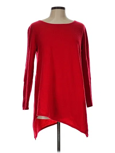 Pre-owned Neiman Marcus Pullover Sweater In Red