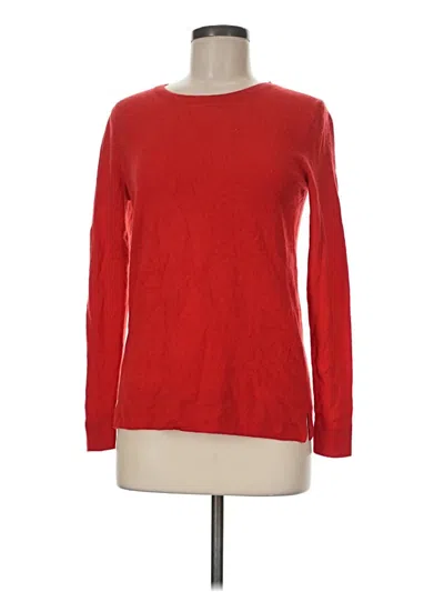 Pre-owned Neiman Marcus Pullover Sweater In Red