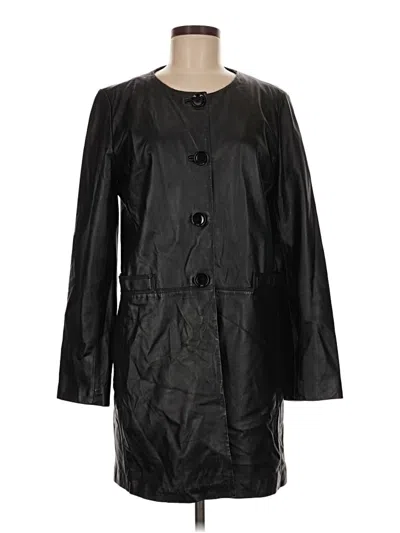 Pre-owned Neiman Marcus Raincoat In Black