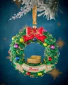 Neiman Marcus Rome Wreath Christmas Ornament