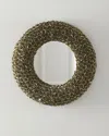 Neiman Marcus Rose Mirror In Brown