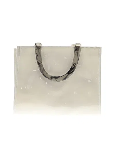 Pre-owned Neiman Marcus Satchel In White