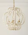 Neiman Marcus Scroll Shell 5-light Chandelier - 25"