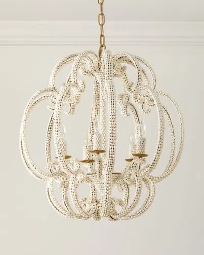 Neiman Marcus Scroll Shell 5-light Chandelier - 25"