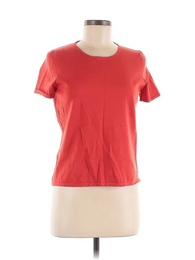 Pre-owned Neiman Marcus Short Sleeve T-shirt In Red