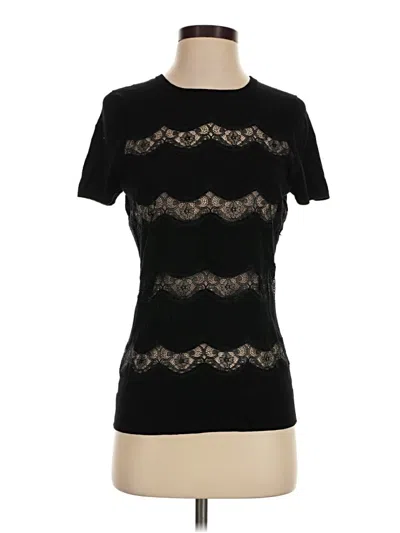 Pre-owned Neiman Marcus Short Sleeve T-shirt In Black