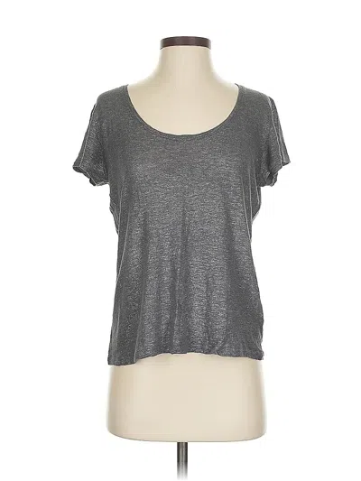 Pre-owned Neiman Marcus Short Sleeve T-shirt In Gray
