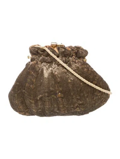 Pre-owned Neiman Marcus Shoulder Bag In Brown