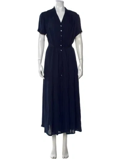 Pre-owned Neiman Marcus Silk Long Dress In Black