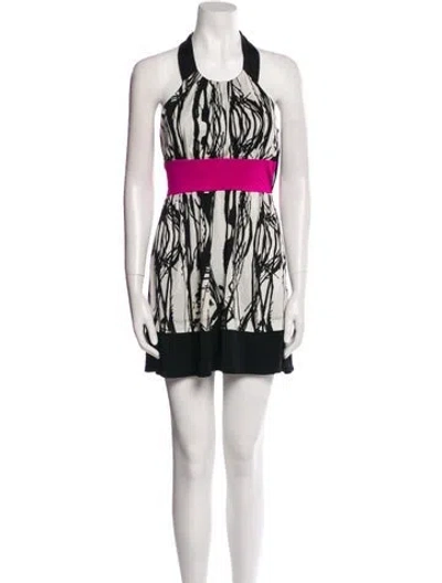 Pre-owned Neiman Marcus Silk Long Dress In White