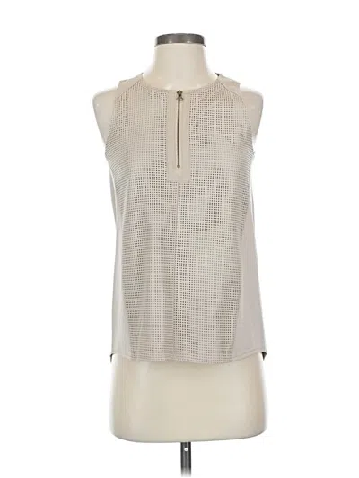 Pre-owned Neiman Marcus Sleeveless Blouse In Ivory