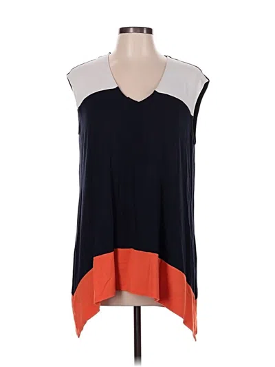 Pre-owned Neiman Marcus Sleeveless T-shirt In Blue